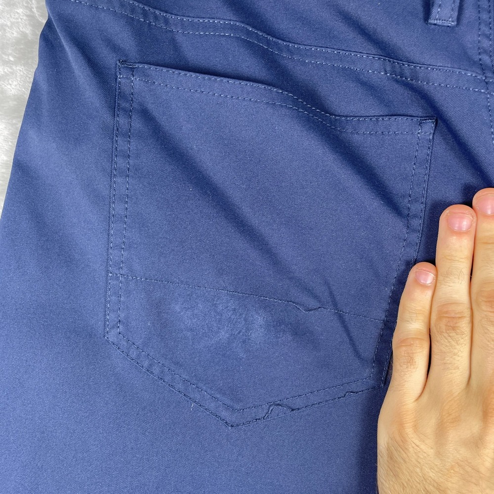 Travis Mathew Pants Mens 34 fits 34 Navy Blue Golf Chino Trousers 79194-00 - Picture 5 of 10